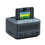 LinkMejor Q500neo Smart Balance Charger 4 Channels DC 1000W AC 500W Charging Power with 2.8 Inch LCD Display for 1-6S LiPo /LiFe /Li-ion /LiHV 1-15S NiMH /NiCd 3S /6S /12S Pb