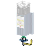 LinkMejor S9  Air Assist Nozzle Kit without Air Pump, High Speed Air Assist, Full Metal Structure