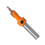 Drillpro 5Pcs Carbide Tip 8mm Shank HSS Woodworking Countersink Router Bit Set Screw Extractor Remon Demolition for Wood Milling Cutter