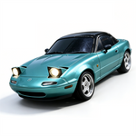 LinkMejor 1804 RTR 1/18 2.4G RWD RC Car Drift for Mazda MX-5 Miata NA Gyro LED Light Official Licensed On-Road Full Proportional Remote Control Racing Vehicles Models Toys