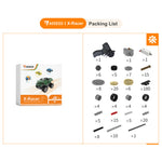 LinkMejor X-Racer Toy Creation Kit 330 Pieces Fit for X-Maker 3D Printed Remote Control Car Assembly STEM Educational DIY Fun