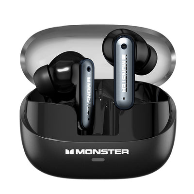 Monster Airstar A03 Headset Wireless bluetooth 6.0 Earphone Coaxial Dual-units Diaphragm ENC Call Noise Cancelling Hi-Res LDAC Audio Dynamic Deep Bass 38ms Low Delay Touch Control In-ear Sports Headphones