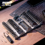 JM-8192 Multi-Functional 180-in-1 Precision Screwdriver Tool Set Chrome Vanadium Bits Stripped Screw Extractors Mobile Phone Repair DIY Tools Home Improvement