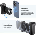 LinkMejor MA35 MagSafes Smartphone Camera Shutter Grip bluetooth Selfie Handle as Camera Photo Stabilizer Vertical Horizontal Shooting