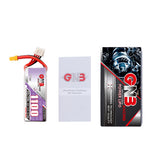 LinkMejor GNB 15.2V 1100mAh 60C 4S HV LiPo Battery XT30 Plug for RC Drone