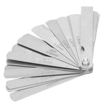 32/20/17 Blades Metric Feeler Gauge High Precision 0.04-0.88 Thickness Gages Gap Filler Feeler Gauges Woodworking Measuring Tool