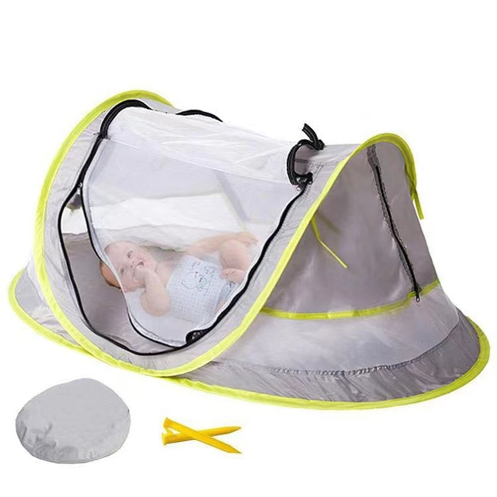 IPRee Outdoor Baby Beach Tent Foldable Automatically Open UV Protection Sun Shade For Infant Travel Swimming Pool Play House Toy