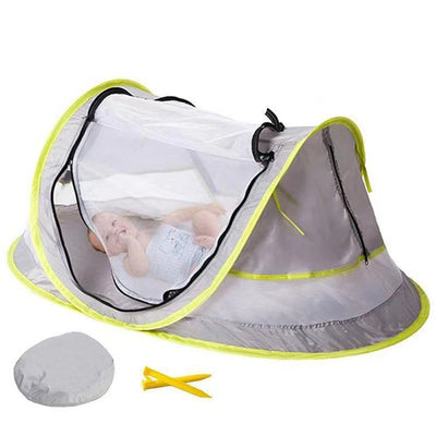 IPRee Outdoor Baby Beach Tent Foldable Automatically Open UV Protection Sun Shade For Infant Travel Swimming Pool Play House Toy