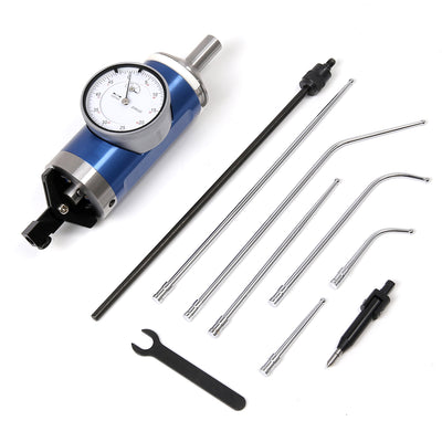 LinkMejor 0-3mm Coaxial Centering Dial Test Indicator 0.01mm Accuracy Center Finder Milling Tool with Accessory Tools