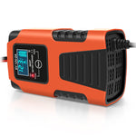 Fully Automatic Smart Car Battery Charger with LCD Display For 6V/12V 2AH-20AH Application Of Lead Acid Battery