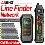 LinkMejor M469C Network Line Finder RJ11 RJ45 Cable Tracer 9V Battery Flashlight Auto Shutdown Low Voltage Alert