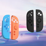 LinkMejor LinkMejor-NS2292 Switch2 Joycon Left and Right Handle+Joystick Caps Anti-slip Shockproof Silicone Protective Cover Precision Cutouts Easy Install Gaming Accessories