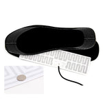 LinkMejor 1Pair Electric Heated Insoles Croppable Thermal Comfortable USB Rechargeable Insoles for Winter Outdoor Skiing