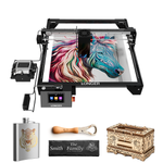 [EU/US/UK Direct]LONGER RAY5 40W Laser Engraver with Air Assist Kit High Precision Laser Cutter and Engraver for Wood Metal Acrylic Cylindrical Objects Tumblers