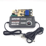 3-36V2A Adjustable Voltage Power Adapter with Clear Display Universal Input and High-Efficiency Operation Customizable AC/DC Cable Lengths Ideal for Various Devices Worldwide