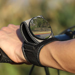 LinkMejor Portable Bicycle Mirror HD Cycling Wrist Mirror Safety Rearview Mirrors MTB Road Bike Rear View Convex Mirror