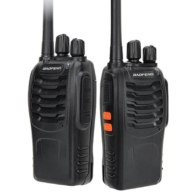 LinkMejor BF-888S High Power Walkie Talkie 400-470MHz Wireless Copy Frequency CB Ham Radio Long Range Type-C Portable Two Way Radio for Camping Hunting Travelling EU Plug