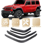 Car Front Rear Mudguard Low Fender Splash Protector Protective Guards Flares Mudflaps For Jeep JL 2018-2025