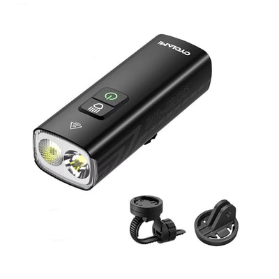 LinkMejor BR 2000 Lumens Bicycle Headlight 4500mAh 5 Gears IPX6 Waterproof Type-C Charging High Brightness Bike Front Lights for Road Cycling Safety