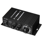 LinkMejor 12V  40Wx2 Power Amplifier 2.0 Channel  90DB Car Small Power Amplifier