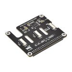 2-Ch PCIe FFC Adapter Board For Raspberry Pi 5 Expands 2-Ch PCIe FFC Connectors Supports Stacking Multiple PCIe HATs Raspberry Pi 5 PCIe HAT