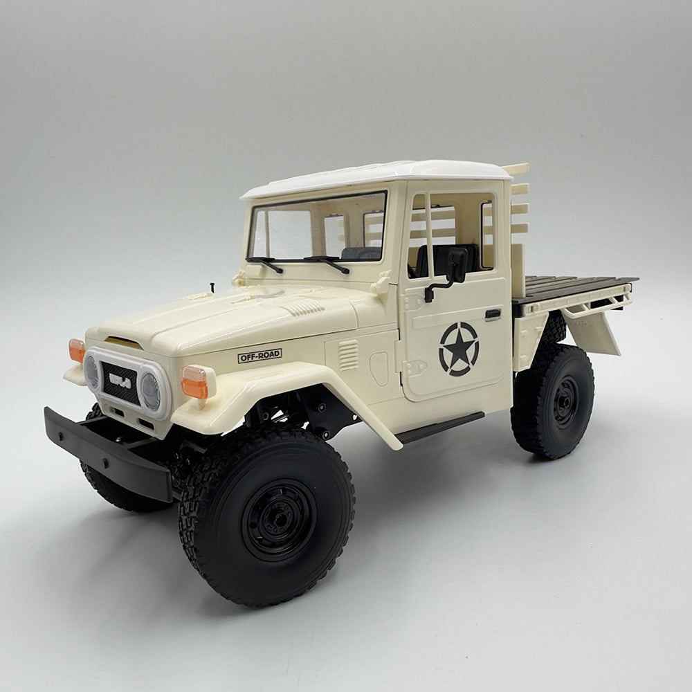 LinkMejor C44 1/16 2.4G 4WD RTR FJ45 Rc Car Truck Rock Crawler Vehicle Models Toy Proportional Control