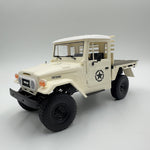 LinkMejor C44 1/16 2.4G 4WD RTR FJ45 Rc Car Truck Rock Crawler Vehicle Models Toy Proportional Control