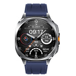 TS400 1.43-inch AMOLED Display GPS Multi-SatellitePositioning Flashlight Da GPT Altitude&Barometric Compass bluetooth Call bluetooth Call Heart Rate Blood Pressure Blood Oxygen Monitor Sleep Monitoring Multi-sport Modes 3ATM&IP68 Waterproof Smart Watch