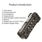 LinkMejor 1pcs Multi-functional Combination Bicycle Tool Outdoor Motorcycle Bike Tire Chain Repair Tool Set