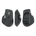 LinkMejor A1 Tri-mode Wireless Mouse PAW3212 4800DPI Dual Scroll Wheel Fast Flywheel Ergonomic E-sports Gaming Mouse