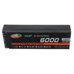 LinkMejor 7.4V 6000mAh 100C 2S LiPo Battery T Deans Plug for RC Drone