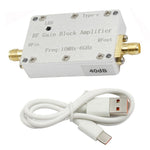 LinkMejor 10MHZ-6GHz High Flatness Receiver Amplifier 10DB 20DB 30DB 40DB RF Drive for Drone Radio FM Hackrf One Image