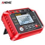 LinkMejor MH12 Insulation Earth Resistance Tester Digital Meter AC DC Ammeter Transistor Tester LCD Megohmmeter Meter Voltmeter Detect