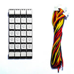 LinkMejor Mini RGB LED Controller 4 Channel 2-6S Wireless WiFi Setup for FPV Racing Drone Light Strip