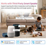 WiFi Temperature Humidity Tester Smart Home Integration Alexa Google Assistant Mobile App Control -10 to 60℃ 0-99% Humidity