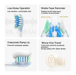 LinkMejor Mijia MES611 Oscillation Electric Toothbrush With Multi-Directional Sweep for Plaque Removal APP Control Pressure Alert 30-Day Battery