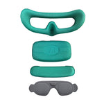 WLYL Protective Cover Soft Face Plate Comfortable Pad Flight Goggles Sponge Foam Mask Padding + Forehead and Backhead Padding Set For DJI Avata2 Goggles 3