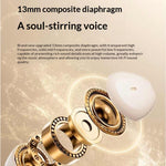 Lenovo TA120 TWS Earbuds Wireless bluetooth Earphone 13mm Drivers Low Latency Touch Control Semi-in-ear Sports Headphones