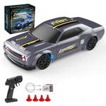 LinkMejor 8500 8501 1/43 2.4G 4WD RTR Full Scale Mini Drift RC Car LED Lights Desktop Vehicle Models