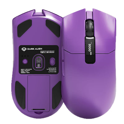 LinkMejor ALIEN X8Pro Max Tri-mode Gaming Mouse with Digital EP Screen 800-8000DPI 1KHz Return Rate 71g Lightweight Wireless Gamer Mice