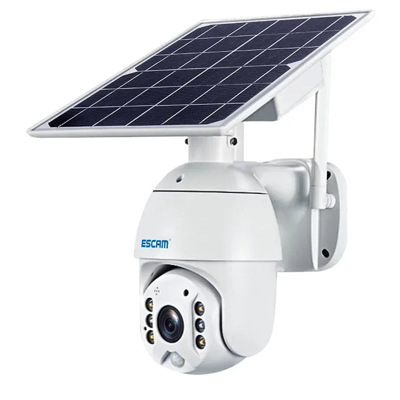 [US Direct] LinkMejor QF280 1080P Solar Powered WiFi PTZ Security Camera Night Vision Two-way Audio IP66 Waterproof CCTV Home Surveillcance Cameras
