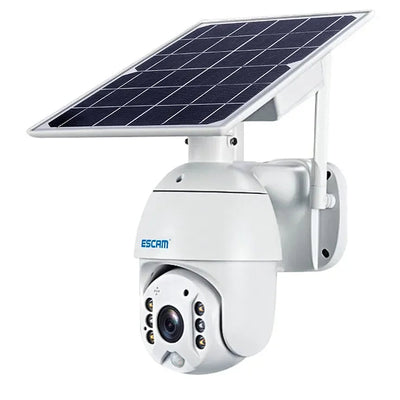 [US Direct] LinkMejor QF280 1080P Solar Powered WiFi PTZ Security Camera Night Vision Two-way Audio IP66 Waterproof CCTV Home Surveillcance Cameras