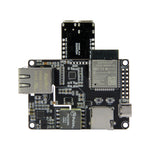 LinkMejor® TTGO T-Internet-POE ESP32-WROOM LAN8720A Chip Ethernet Adapter And Downloader Expansion Board Programmable Hardware