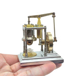 LinkMejor J06D World's Smallest Vertical String Engine Model Smallest Scale Science Discovery Toys