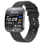 U17 1.85-inch AMOLED Curved Display bluetooth Call Heart Rate Blood Pressure SpO2 Monitor Sleep Monitoring Multi-sport Modes IP68 Waterproof Smart Watch