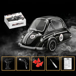 FQD77 RTR 1/43 2.4G Tricycle Drift Vintage RC Car Drift Desktop Racing Vehicles Models for Boy Birthday Gift