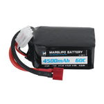 LinkMejor 7.6V 4500mAh 60C 2S Lipo Battery T Plug for RC Car