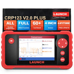 Launch CRP123 V2.0 Plus OBD2 Car Diagnostic Tool All Systems Scan Full 10 OBD2 Modes Auto VIN Lifetime Free Update Multi-Language