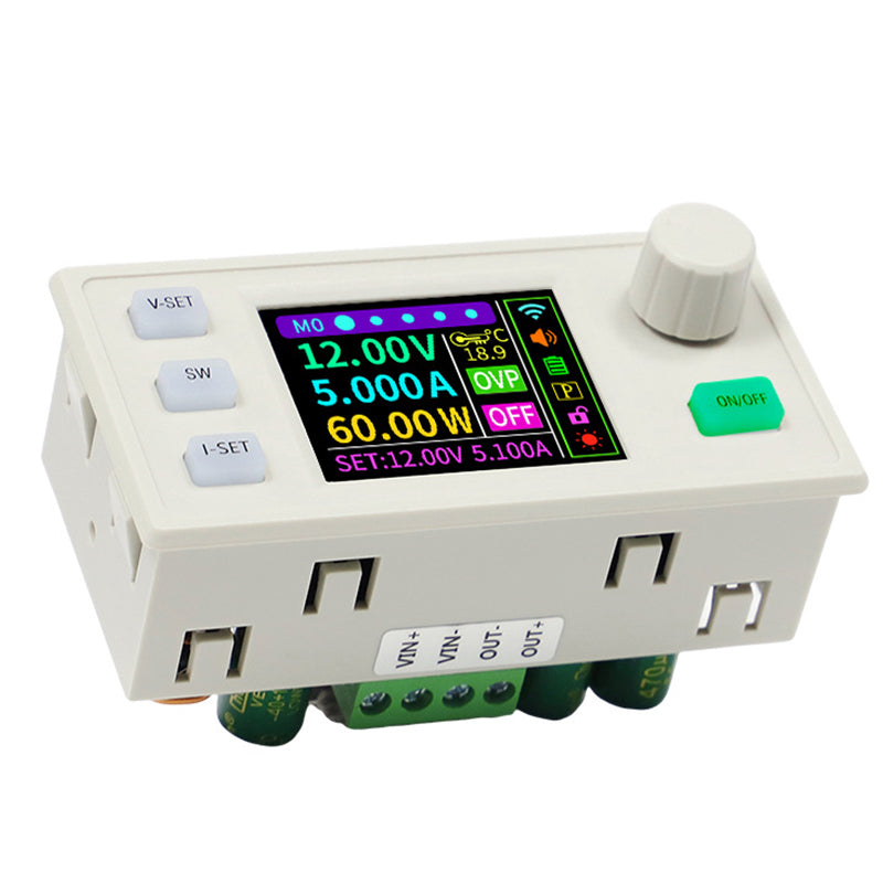 Sinilink XY-SK60S DC Buck-Boost Power Supply Module 40V 5A 60W MPPT Solar Charger Constant Voltage Current 1.8 inch LCD Display