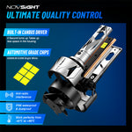 LinkMejor A500-97 High-end Wiring Harness Model External Drive 240W 60000LM LED Car Headlight